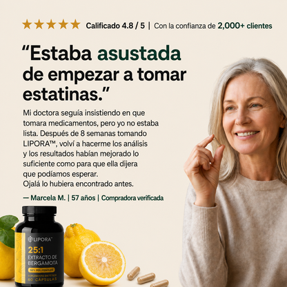LIPORA™ | LA ALTERNATIVA NATURAL PARA EL COLESTEROL ALTO