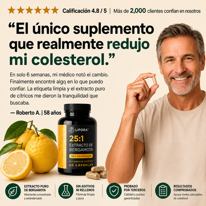 LIPORA™ | LA ALTERNATIVA NATURAL PARA EL COLESTEROL ALTO
